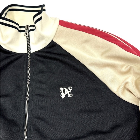 Palm Angels Monogram Colorblock Track Jacket Size Small - Picture 6 of 16